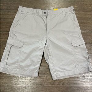 Carhartt Light Gray Cargo Shorts